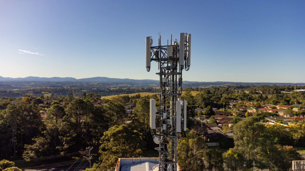 Drone inspection of telecommunications infrastructure